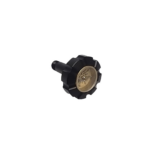 Il Lever Takedown Screw con bussola in ottone è compatibile con fucili Marlin e Henry, offre rapida rimozione e letture precise grazie alla bussola integrata.